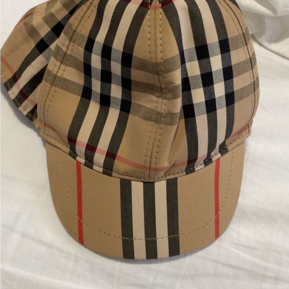 Burberry Checkered Baseball Cap